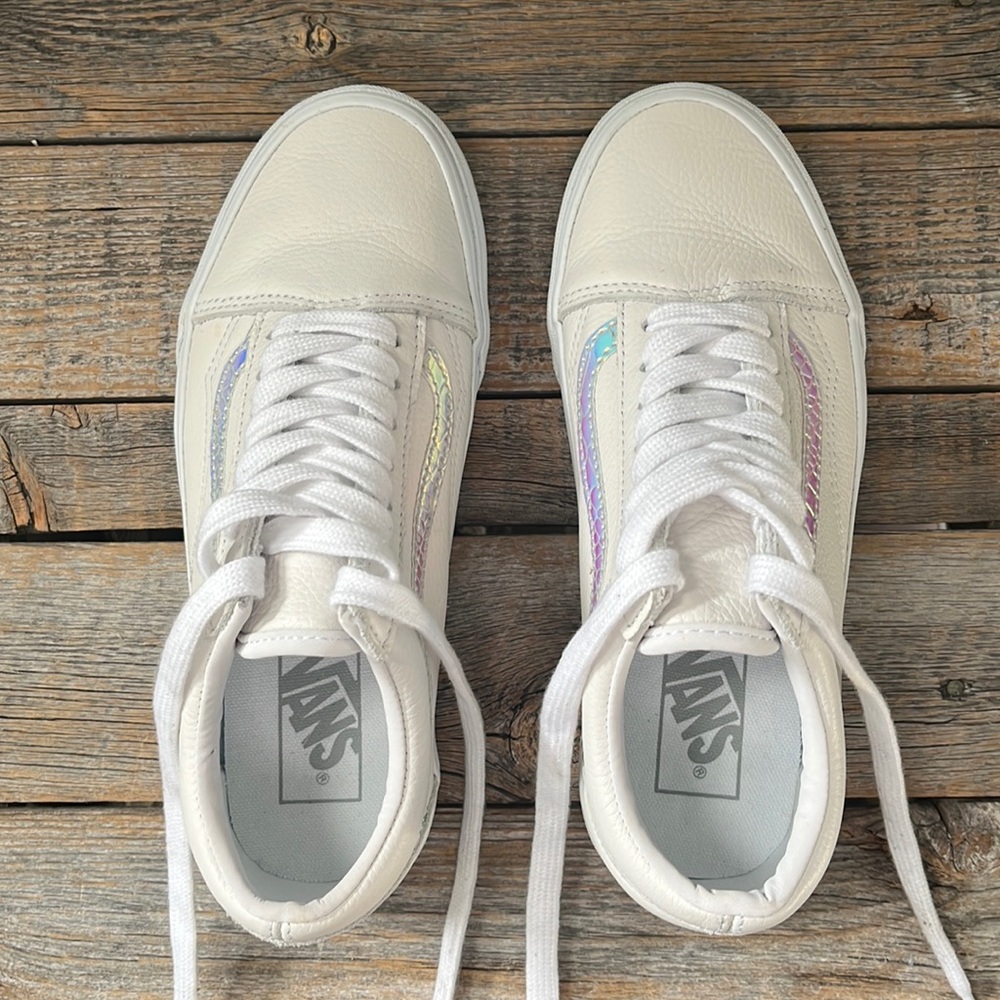 Vans Old Skool - White Holo/White